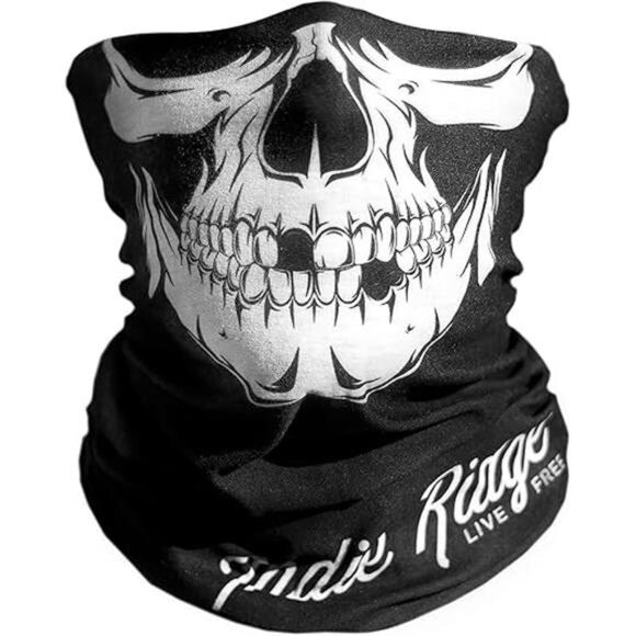 Skull Motorcycle Face Mask - Motorcycle Ski Snowboard Winter Face Mask - Picture 6 of 6
